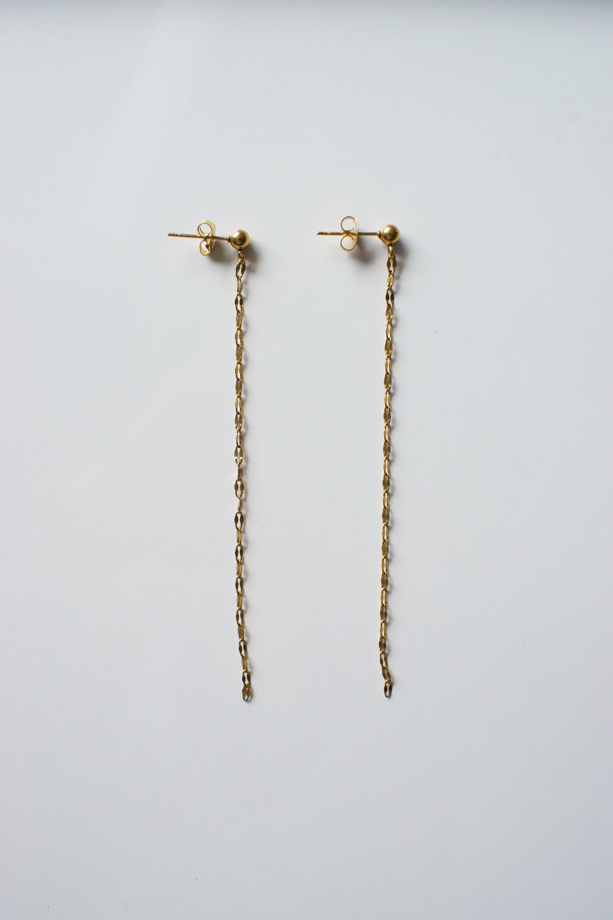 Gold Chain Duster Earrings