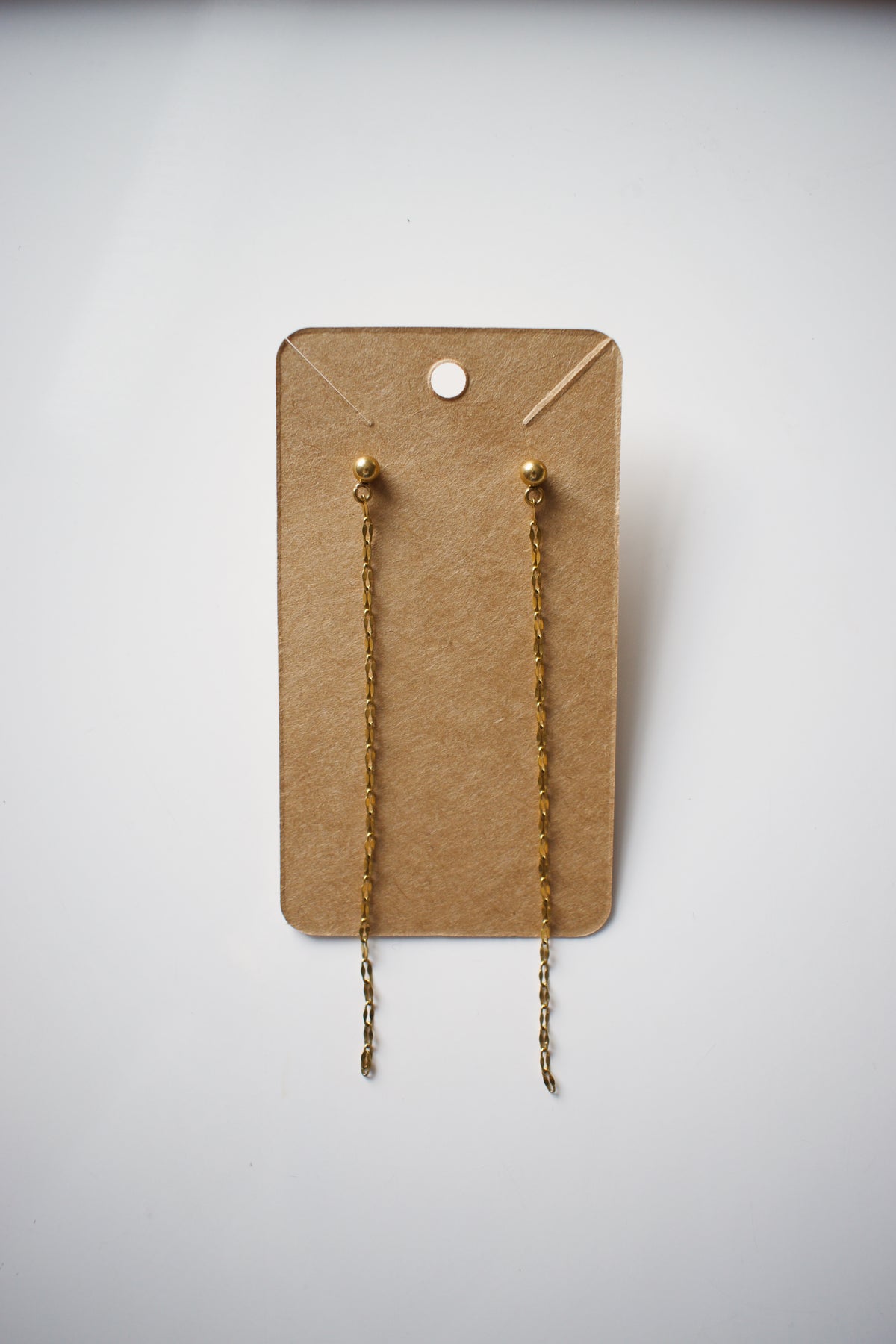 Gold Chain Duster Earrings